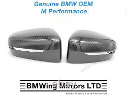 BMW M PERFORMANCE GENUINE Carbon Mirror Caps SET RHD G30 G31 G32 G11 G15 G16