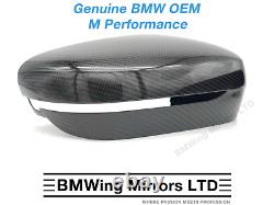 BMW M PERFORMANCE GENUINE Carbon Mirror Caps SET RHD G30 G31 G32 G11 G15 G16