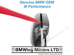 BMW M PERFORMANCE GENUINE Carbon Mirror Caps SET RHD G30 G31 G32 G11 G15 G16