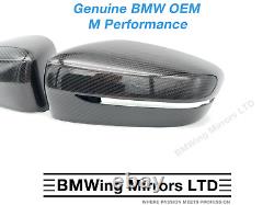 BMW M PERFORMANCE GENUINE Carbon Mirror Caps SET RHD G30 G31 G32 G11 G15 G16