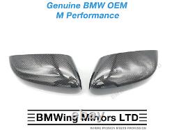 BMW M PERFORMANCE GENUINE Carbon Mirror Caps SET RHD G30 G31 G32 G11 G15 G16