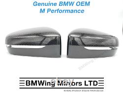 BMW M PERFORMANCE GENUINE Carbon Mirror Caps SET RHD G30 G31 G32 G11 G15 G16