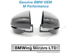 BMW M PERFORMANCE GENUINE Carbon Mirror Caps SET RHD G30 G31 G32 G11 G15 G16