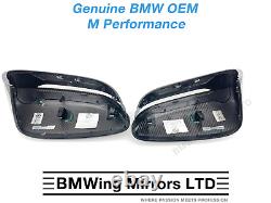 BMW M PERFORMANCE GENUINE Carbon Mirror Caps SET RHD G30 G31 G32 G11 G15 G16