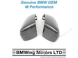 BMW M PERFORMANCE GENUINE Carbon Mirror Caps SET RHD G30 G31 G32 G11 G15 G16