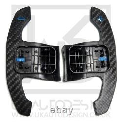 BMW M Performance Blue Real Carbon Fibre Paddle Shifter F40/G42/G20/G22/G30/G11