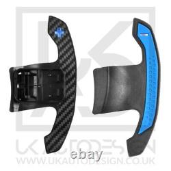 BMW M Performance Blue Real Carbon Fibre Paddle Shifter F40/G42/G20/G22/G30/G11