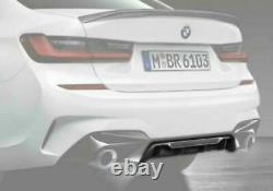 BMW M Performance Carbon Fibre Diffuser G20 G21 Rear Bumper Genuine 51192455819