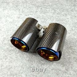 BMW M Performance Carbon Fibre Exhaust Tips BMW M135i M140i M235i M240i 1 Series