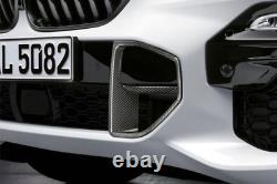 BMW M Performance G05 Carbon Front Air Inlet Trim Set (RRP £574) 51112455497/8