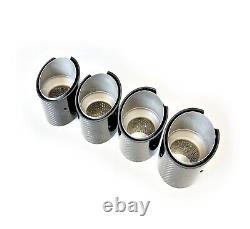 BMW M2 G87 M3 G80 G81 M4 G82 G83 M Performance Carbon Exhaust Tips By UKCarbon