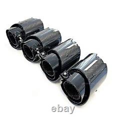 BMW M2 G87 M3 G80 G81 M4 G82 G83 M Performance Carbon Exhaust Tips By UKCarbon