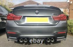 BMW M2 M3 M4 M5 M6 X5M X6M Carbon Fibre M Performance Exhaust Tips F80 F82 F10