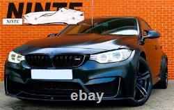 BMW M3 M4 F80 F82 F83 Carbon Fibre Front Splitter Spoiler Lip M Performance