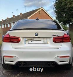 BMW M3 M4 F80 F82 F83 M Performance Style diffuser Carbon fibre Uk Stock F8x Mp