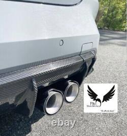 BMW M3/M4 (G80/G82/G83) M Performance Style Carbon Fibre Exhaust Tips X4 SILVER