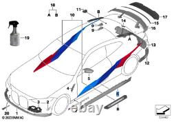 BMW M4 G82 G83 M Performance Carbon Fibre Side Sill Skirts Attachments