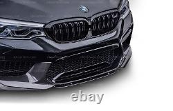 BMW M5 Carbon Splitter Lip M Performance Body Kit Front Bumper F90 by UKCarbon