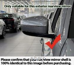 BMW Real Gloss Carbon Fibre Wing Mirror Performance Cover Cap 3 4 5 7 8 M4 Style