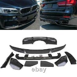 BMW X5 F15 M Performance Style Aero Body Kit Front Lip Rear Diffuser Carbon Look