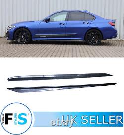Bmw 3 Series G20 G21 M Performance Carbon Fibre Look Side Skirts 2018+ Oem Fit