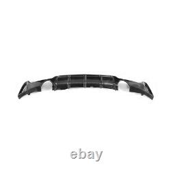 Bmw 4 Series F32 M Performance Style Dual Exhaust Rear Diffuser In Carbon