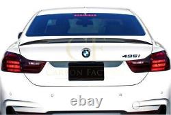 Bmw 4 Series M F32 M Performance Style Real Carbon Fiber Boot Trunk Lip Spoiler