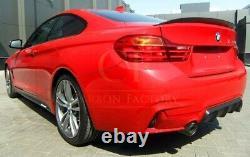 Bmw 4 Series M F33 F83 M4 Performance Real Carbon Fiber Boot Trunk Spoiler Mp