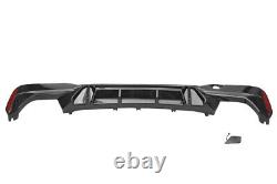 Bmw 5 Series G30 G31 M Performance M5 Style Rear Bumper Diffuser Carbon Look