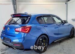 Bmw F20 F21 2012-19 M Performance Style Rear Boot Roof Spoiler Lip Carbon Look