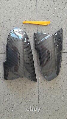 Bmw F20 F30 F32 F33 Etc Real Carbon Fibre Wing Mirror Covers Caps M Performance