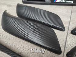 Bmw F20 Performance Style Interior Trim Set 3d Black Carbon / Alcantara