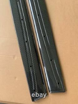 Bmw F32 F33 F36 M Performance Carbon Look Style Side Skirt Extension 2012-2019