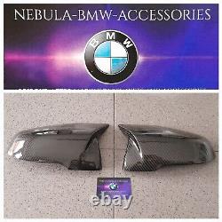 Bmw F40 F44 F49 Etc Real Carbon Fibre Wing Mirror Covers Caps M Performance