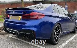 Bmw F90 G30 MP Style Dry Carbon Fibre Boot Lip Spoiler M5 5 Series M Performance