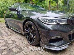 Bmw G20 G21 M Performance Kit Carbon Fibre Look Front Lip 3 Series Bodykit Skirt