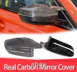 Bmw G20 G22 G20 G80 Etc Real Carbon Fibre Wing Mirror Covers Caps M Performance