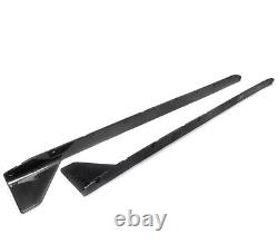 Bmw G80 G82 G83 M3 M4 Performance Side Skirt Extension Lip Carbon Fiber Look