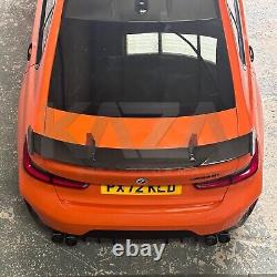 Bmw G80 G82 M3 M4 G20 3 Real Carbon Fibre Wing Spoiler M Performance Mp Style