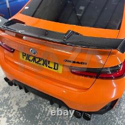 Bmw G80 G82 M3 M4 G20 3 Real Carbon Fibre Wing Spoiler M Performance Mp Style