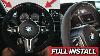 Bmw M Performance Digital Race Display Steering Wheel F87 M2 Install