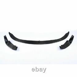 Bmw M3 M4 F80 F82 F83 Front Lip Splitter Spoiler Performance Style Carbon Look