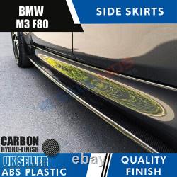 Bmw M3 M4 F80 F82 F83 Side Skirts Carbon Look M Performance Style Uk Stock