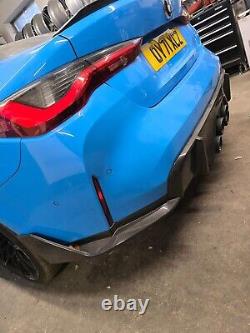 Bmw M3 M4 G80 G82 M Performance Style Real Carbon Fibre Rear Diffuser