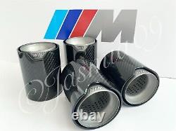 Bmw Mpe M Performance Carbon Exhaust Tips M2 F87 M3 F80 M4 F82 M5 F10 M6 F13 F12