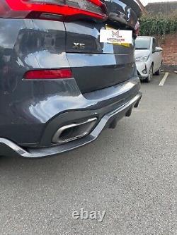 Bmw X5 G05 M Performance Carbon Look Roof Boot Spoiler Rear Diffuser 2018-2022