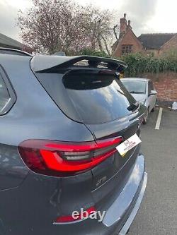 Bmw X5 G05 M Performance Carbon Look Roof Boot Spoiler Rear Diffuser 2018-2022