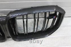 Bmw X5m F95 Front Grille Carbon Fibre M Performance 51712467261 Genuine