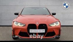 CARBON FIBRE CORNER SPLITTER BMW M3 M Performance GENUINE PART