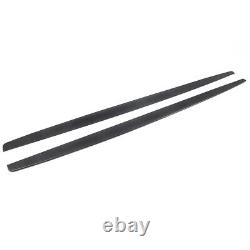 CARBON LOOK PERFORMANCE SIDE SKIRTS EXTENSION BLADE FOR BMW F20 F21 M135i M140i